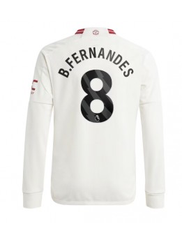 Manchester United Bruno Fernandes #8 Replika Tredje Kläder 2023-24 Långärmad